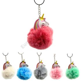 KULCSTARTÓ UNIKORNISOS 12/1200 6 SZÍNBEN 10x8 cm