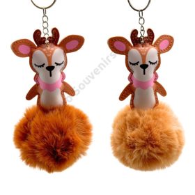 KULCSTARTÓ RÉNSZARVASOS 12/1200 2 SZÍNBEN 15x8 cm