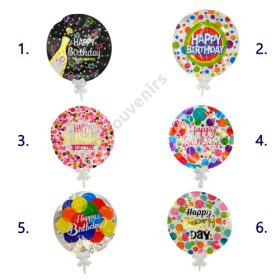 LUFI KEREK ÖNFELFÚJÓ 10/1200 15 cm 6 FÉLE SZÜLINAPOS