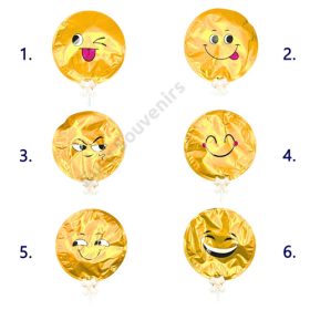 LUFI KEREK ÖNFELFÚJÓ 10/1200 15 cm 6 FÉLE SMILEY