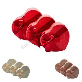   PAPÍRDOBOZ 3 DB SZÍV 1/96 15x14x7,5;13x12x6;11,5x10,5x5 CM 3 SZÍNBEN