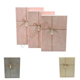   PAPÍRDOBOZ 3 DB 1/24 33x24x9,5;31x22x8;29x20x7,5 cm 3 SZÍNBEN