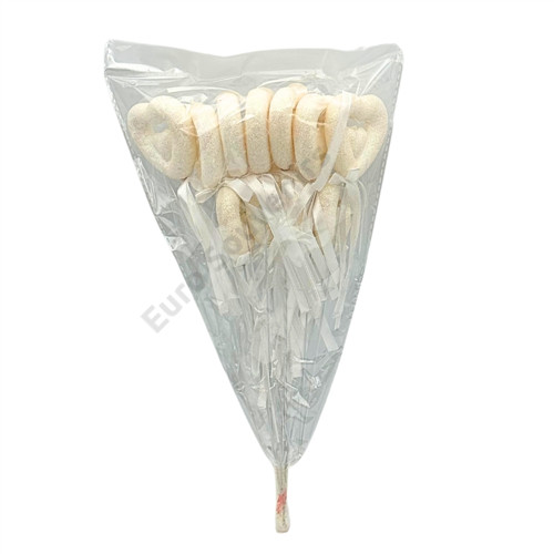 SZÍV PÁLCÁS 12 DB 1/200 FEHÉR 23,5 cm