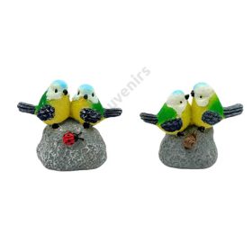 MADÁRPÁR KÖVÖN 2/480 7,5x6,5 cm 2 FÉLE