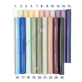 CSOMAGOLÓFÓLIA 1/20 57cm x 13,5 méter 20 SZÍNBEN