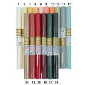 CSOMAGOLÓFÓLIA 1/20 57cm x13,5 méter 16 SZÍNBEN