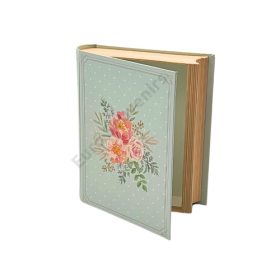 PAPÍRDOBOZ KÖNYV ALAKÚ 3/60 17x14x4,5 cm