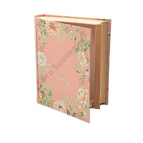 PAPÍRDOBOZ KÖNYV ALAKÚ 3/60 17x14x4,5 cm