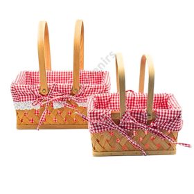 PIKNIK KOSÁR 2 DB 1/30 29x20x29;24x16x24 cm