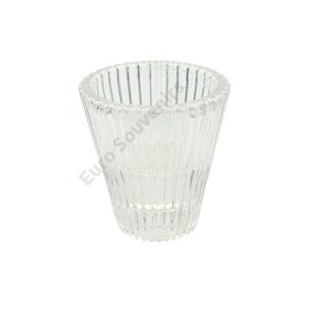 GYERTYATARTÓ ÜVEG 1/96 6x6 cm 