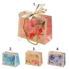 AJÁNDÉKTASAK VIRÁGOS 12/1200 14x11x6,5 cm 4 FÉLE