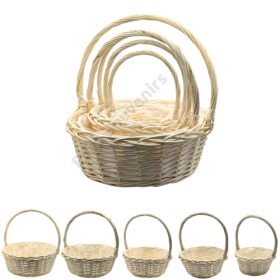 FONOTT KOSÁR BÉLELT 5 DB 1/12 48;40;33;27;21 cm KRÉM