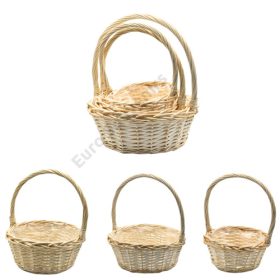 FONOTT KOSÁR BÉLELT 3 DB 1/28 33;27;21 cm NATÚR