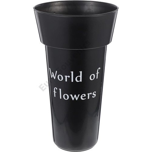 VÁZA MŰANYAG 1/78 35x20x12 cm 2 SZÍNBEN