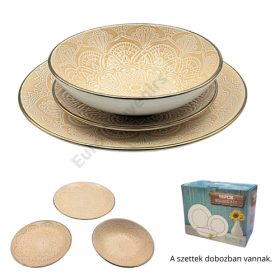 ÉTKÉSZLET KRÉM 18 DB-OS 1/2