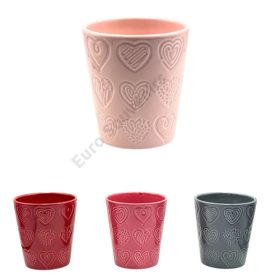 KASPÓ SZÍVES 6/48 12,5x13 cm 4 SZÍNBEN