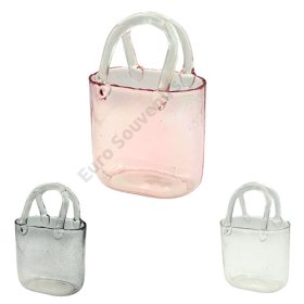 ÜVEGVÁZA TÁSKA 1/24 15x8,5x23 cm 3 SZÍNBEN