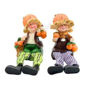 LÓGÓLÁBÚ FIGURA NARANCS 2/288 5,5x9,5x4,5 cm 2 FÉLE 