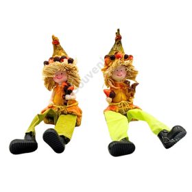 LÓGÓLÁBÚ FIGURA ŐSZI 2/288 4,5x10,5x4 cm 2 FÉLE 