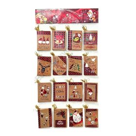 KISÉRŐKÁRTYA 128 DB 1/50 9x6,7 cm KARÁCSONYI