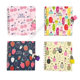 NOTESZ NYÁRI 100/200 13,3x13,3 cm 4 FÉLE