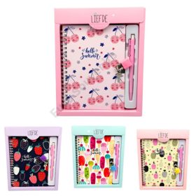 NOTESZ TOLLAL NYÁRI 80/160 18x22 cm 4 FÉLE 