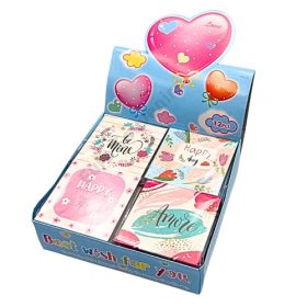 NOTESZ VIRÁGOS MINI 12/576 8x8 cm 4 FÉLE