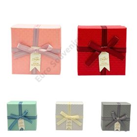 PAPÍRDOBOZ 6/240 9x9x5,5 cm 5 SZÍNBEN