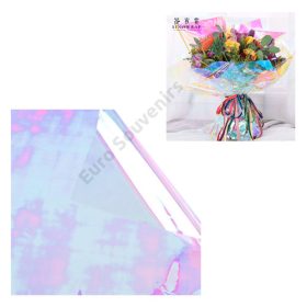 CSOMAGOLÓFÓLIA 1/40 50cm X 9 méter SZIVÁRVÁNYOS  