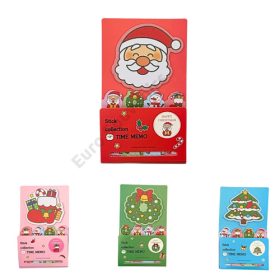STICKY NOTES KARÁCSONYI 48/1152 4 FÉLE 10x15,5 cm