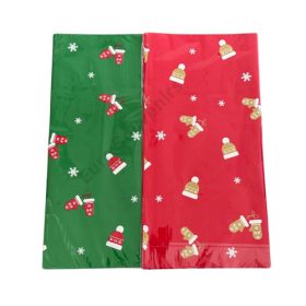 CSOMAGOLÓFÓLIA 20 DB 1/100 56x55 cm KARÁCSONYI 2 FÉLE