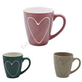 BÖGRE SZÍVES 12/96 7,8x9 cm 3 SZÍNBEN