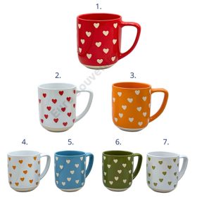 BÖGRE SZÍVES 12/48 9,4x11 cm 7 SZÍNBEN