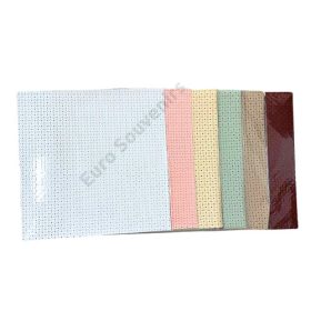 CSOMAGOLÓPAPÍR SZÍVES 5 DB 1/100 53x53 cm 6 SZÍNBEN