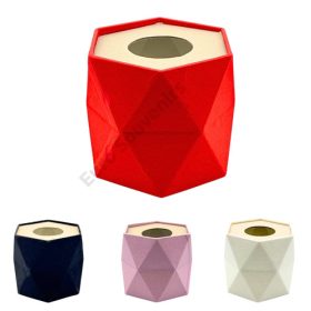 PAPÍRDOBOZ BÁRSONY 1/32 16,6x14,6x15 cm 4 SZÍNBEN