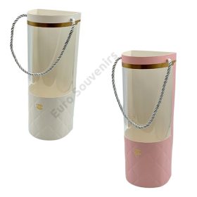 VIRÁGDOBOZ HENGER 12/996 10x28 cm 2 SZÍNBEN