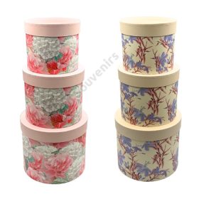 PAPÍRDOBOZ 3 DB 1/18 23x19;20x17;17x14 cm 2 FÉLE