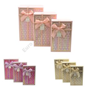   PAPÍRDOBOZ 3 DB 1/36 23x16x9,5;21x14x7,5;19x12x6 cm 3 SZÍNBEN