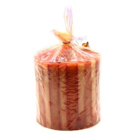 GYERTYA 1/12 BORDÓ-ZÖLD