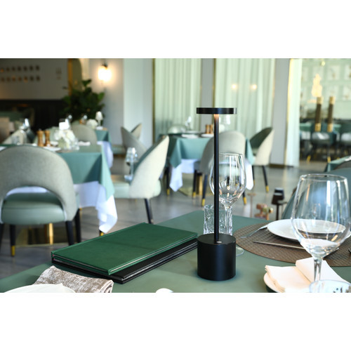 LED ASZTALI LÁMPA 1/20 8x34 cm FEKETE