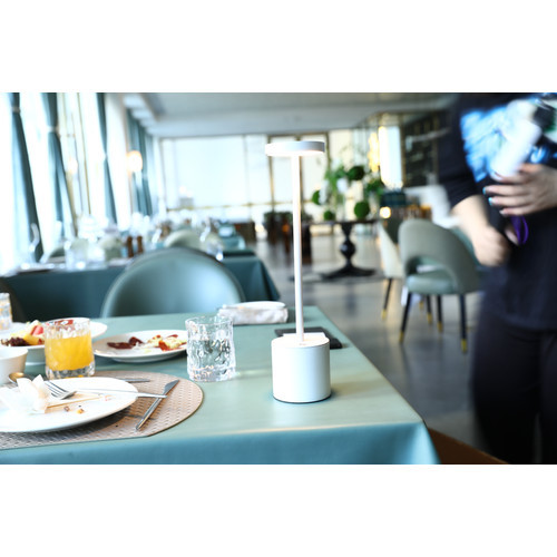 LED ASZTALI LÁMPA 1/20 8x34 cm FEHÉR