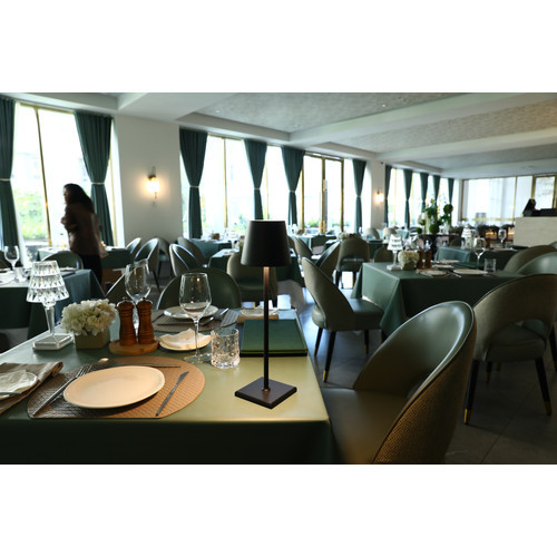 LED ASZTALI LÁMPA 1/10 10x38 cm FEKETE