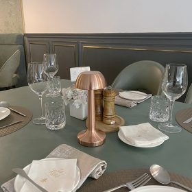 LED ASZTALI LÁMPA 1/20 10x23 cm BRONZ