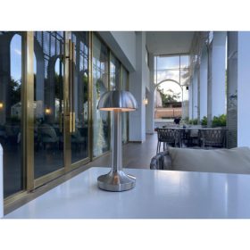 LED ASZTALI LÁMPA 1/20 10x23 cm EZÜST