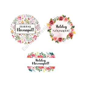 MATRICA 12 db Névnapos, KEREK 4 cm