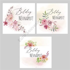 MATRICA 12 db Névnapos, KEREK 4 cm