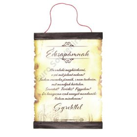 PERGAMEN ÉDESAPÁMNAK 20x28 cm