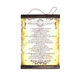 PERGAMEN MIÉRT JOBB A SÖR A NŐNÉL? 20x28cm