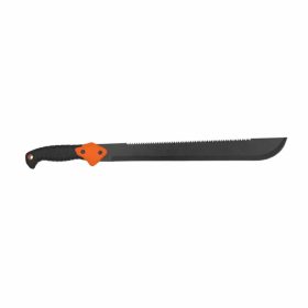 MACHETE 64 CM, FŰRÉSSZEL, TOKKAL
