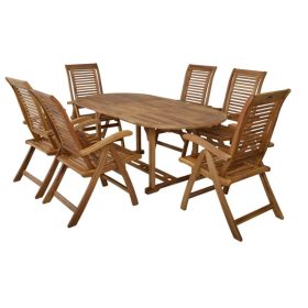 KERTI BÚTOR FA (1db asztal+6db szék)